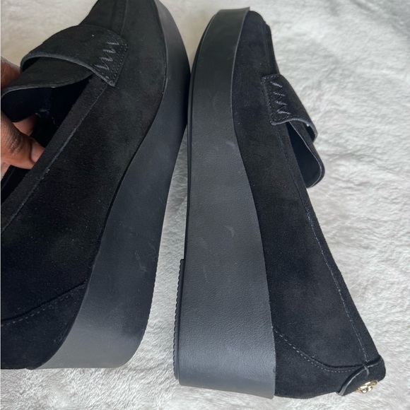 Aerosoles women’s black dress suede shoes - Picture 3 of 6